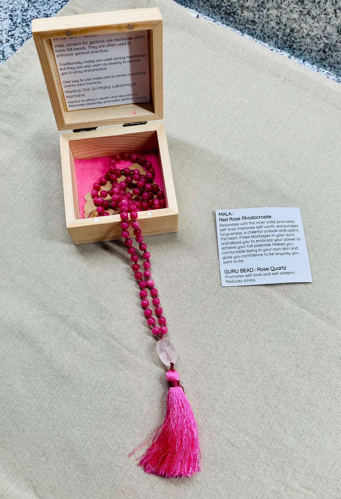 Red Rose Rhodocrosite