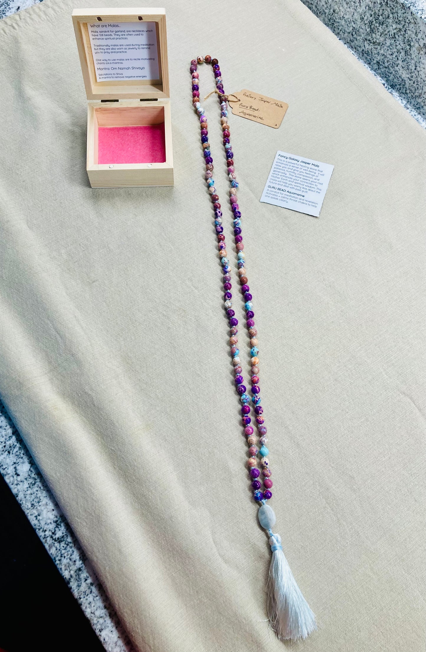 Fancy Galaxy Jasper Mala