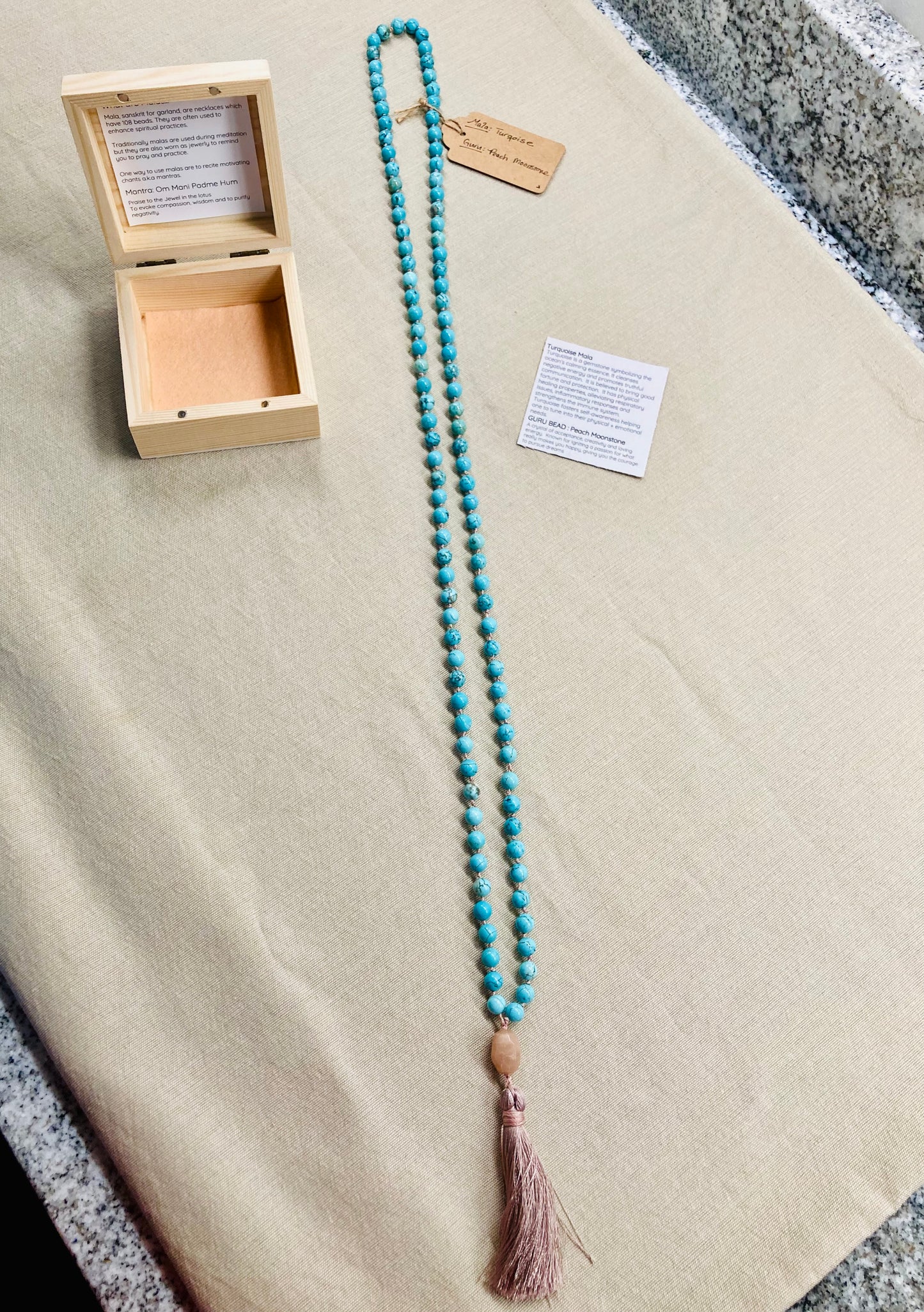 Turquoise Mala