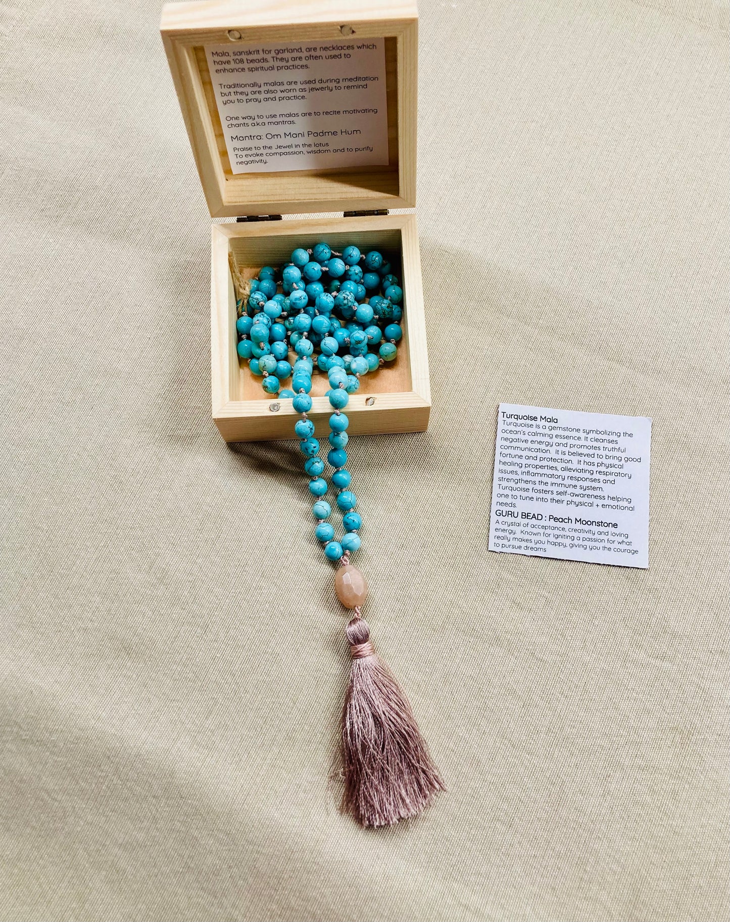 Turquoise Mala